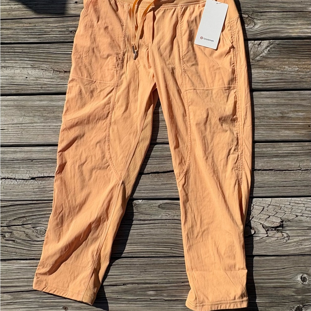 Lululemon Dance Studio MR CropOrange Pants